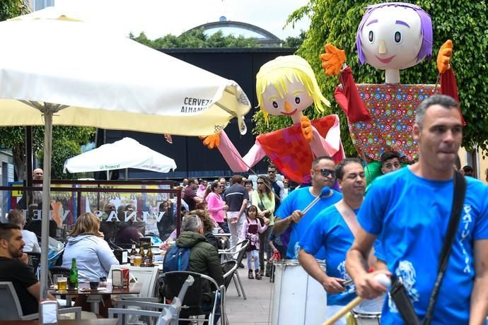 TELDE. SAN GREGORIO. TELDE. Telde cambia la hora. En la zona comercial abierta de San Gregorio se celebra el cambio de hora con diversas actividades. Hay ludoparque gigante, tiro con arco para niños, feria de artesanía, karts, entre otros.  | 30/03/2019 | Fotógrafo: Juan Carlos Castro