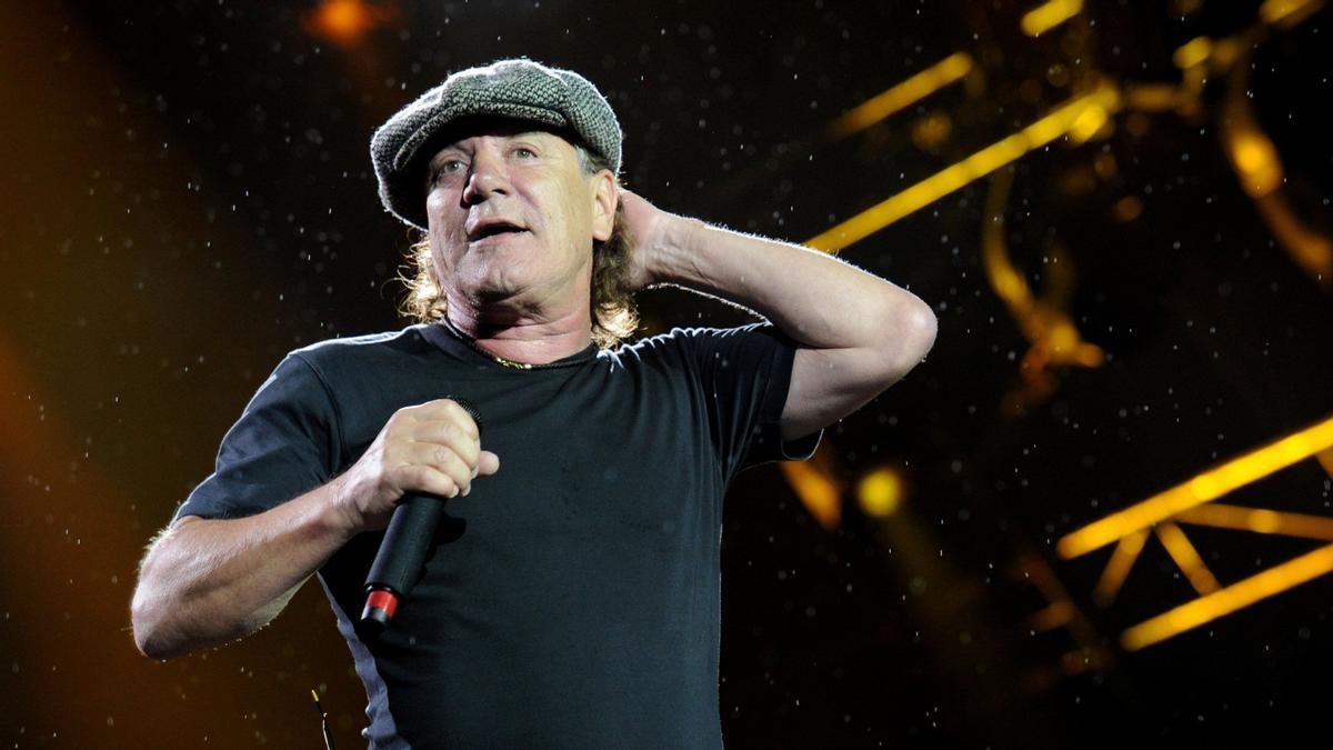 Brian Johnson, AC/DC, en Sidney en 2015
