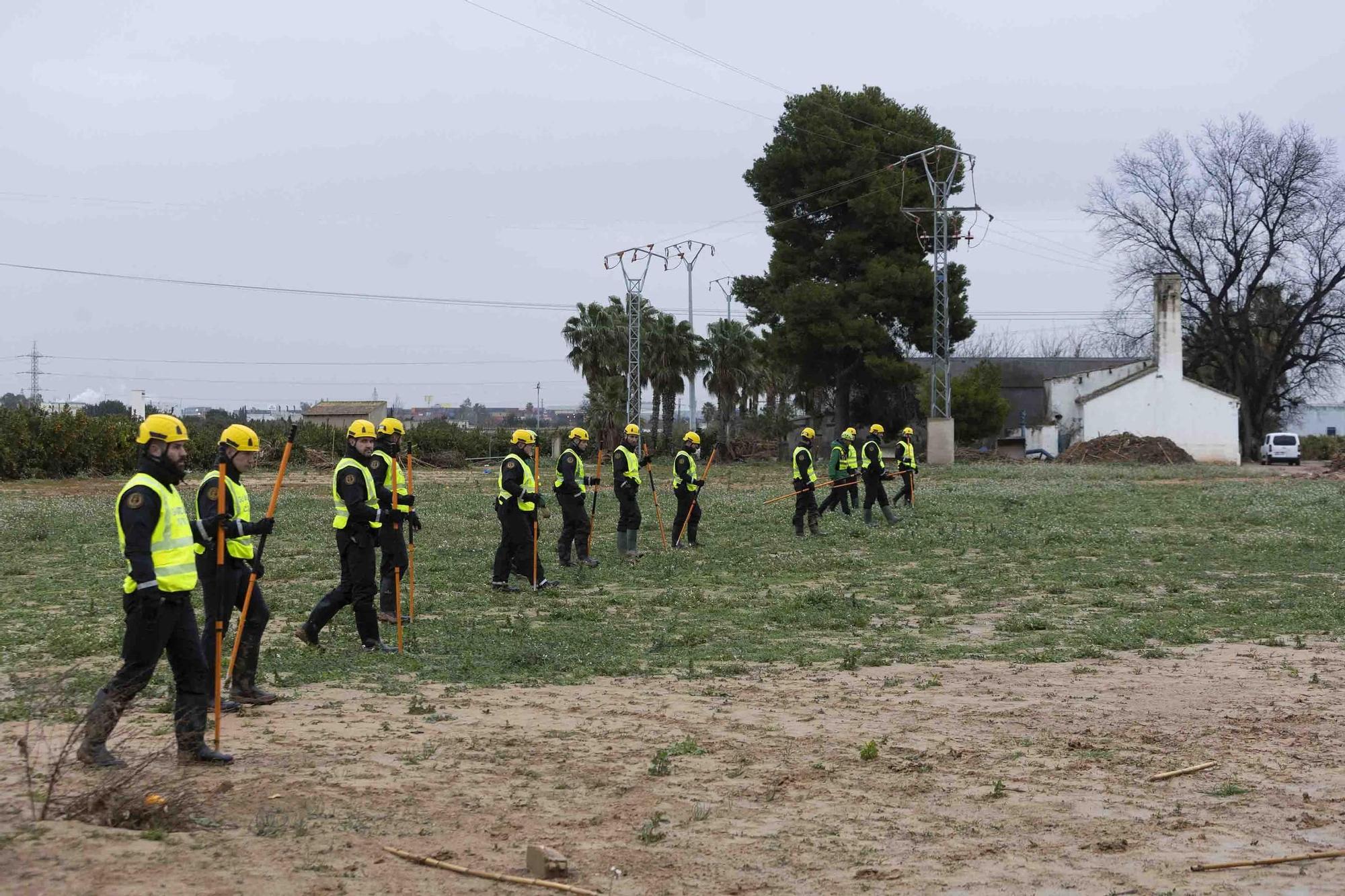 La UME continua la busqueda de desaparecidos