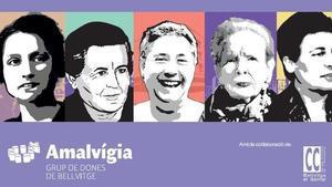 Fragmento del cartel de la exposición Dones de Bellvitge i de L’Hospitalet: sense elles no hi ha història