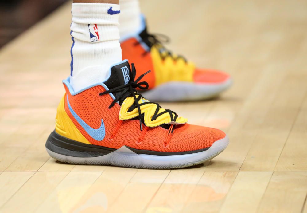 Las curiosas zapatillas de los jugadores de la NBA