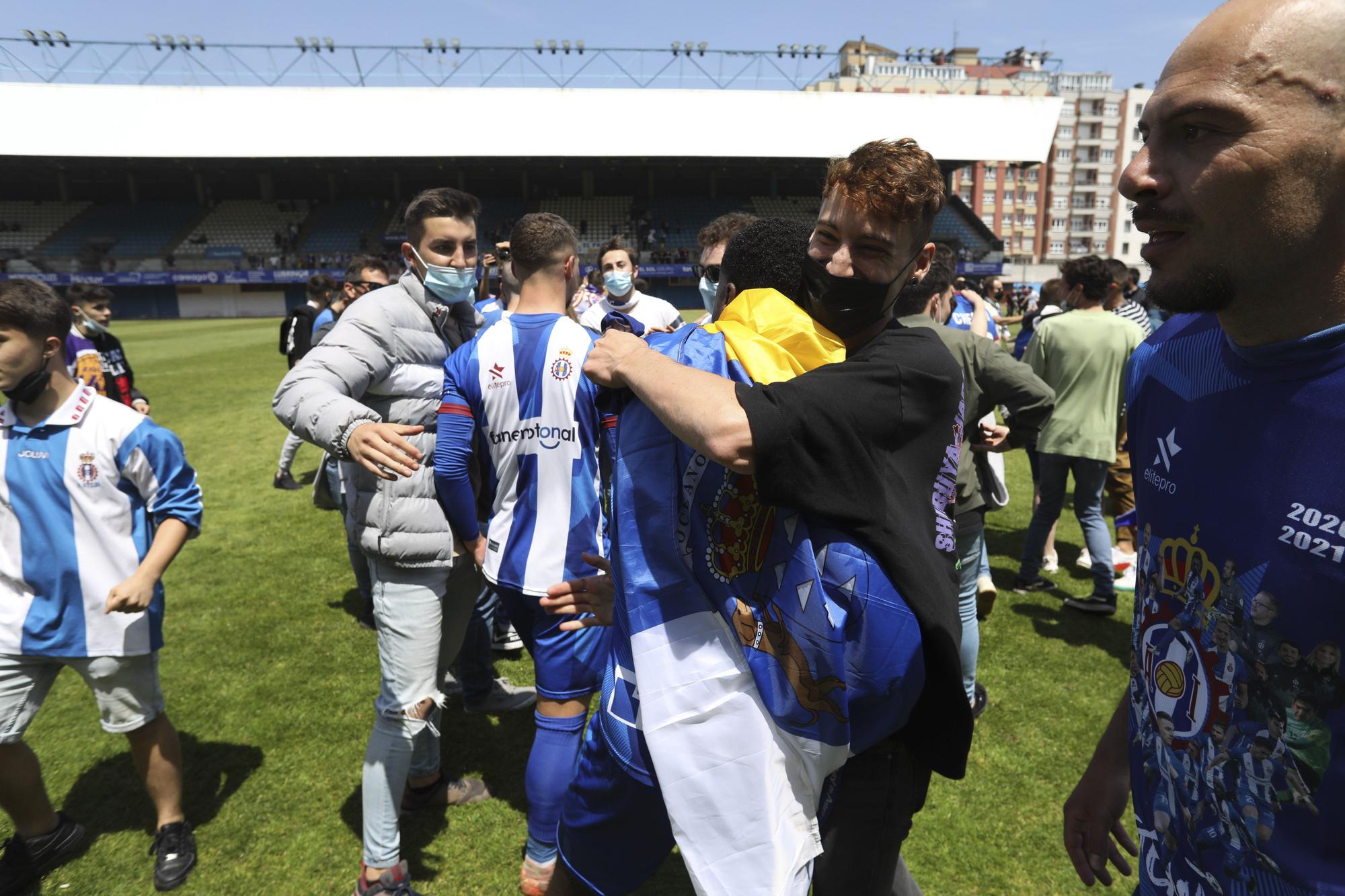 La celebración del Real Avilés, en imágenes