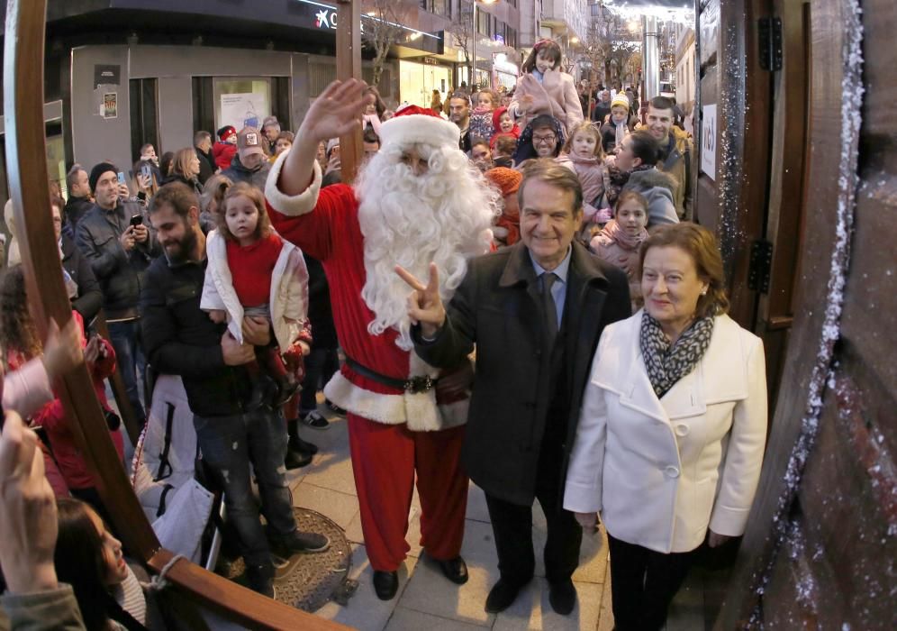 Visitas a la casa de Papá Noel.