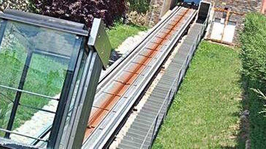 El funicular que l&#039;Ajuntament podria cobrir amb una galeria