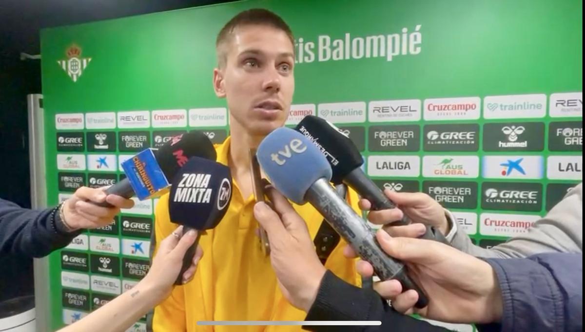 Juan Foyth analizó el buen momentos del Villarreal tras ganar al Betis.