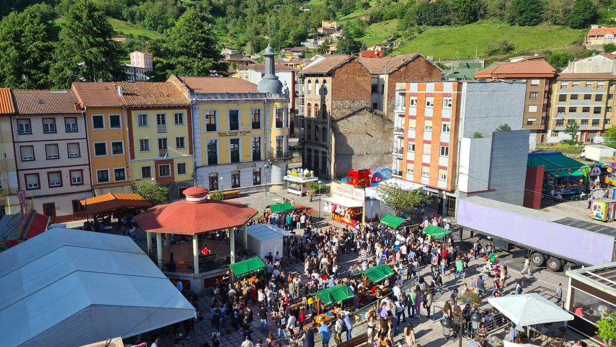 Ambiente en una edición anterior de las fiestas.