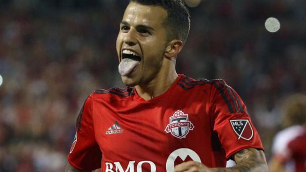 Sebastian Giovinco, delantero italiano del Toronto FC, está en la agenda del FC Barcelona