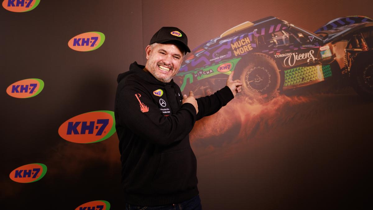 Nandu Jubany, durante la presentación de su patrocinador en Barcelona