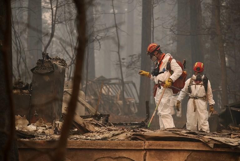 El devastador incendio de California, en imágenes