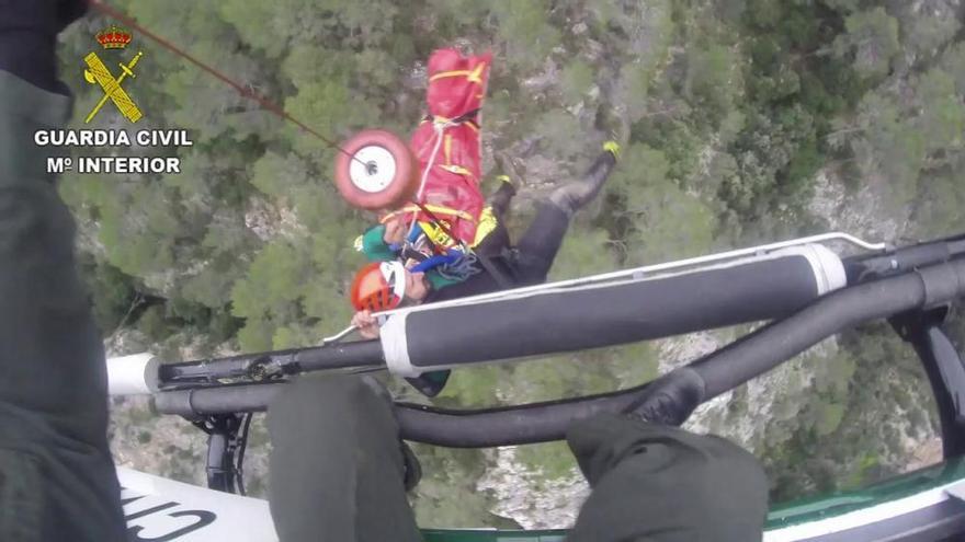 Guardia Civil rettet Kletterer auf Mallorca