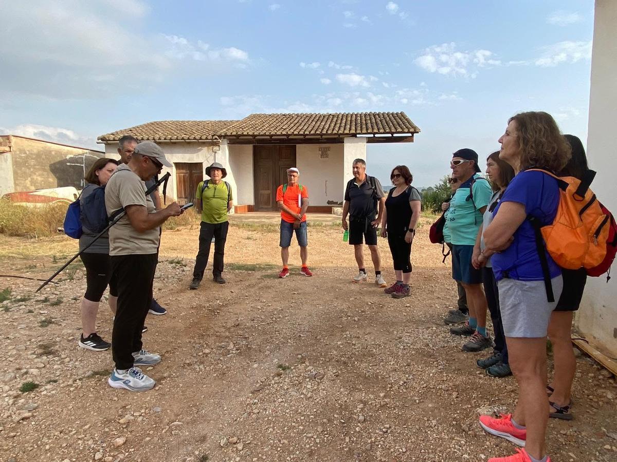 La ruta celebrada en junio recorrió los emplezamientos de antiguos yacimientos.