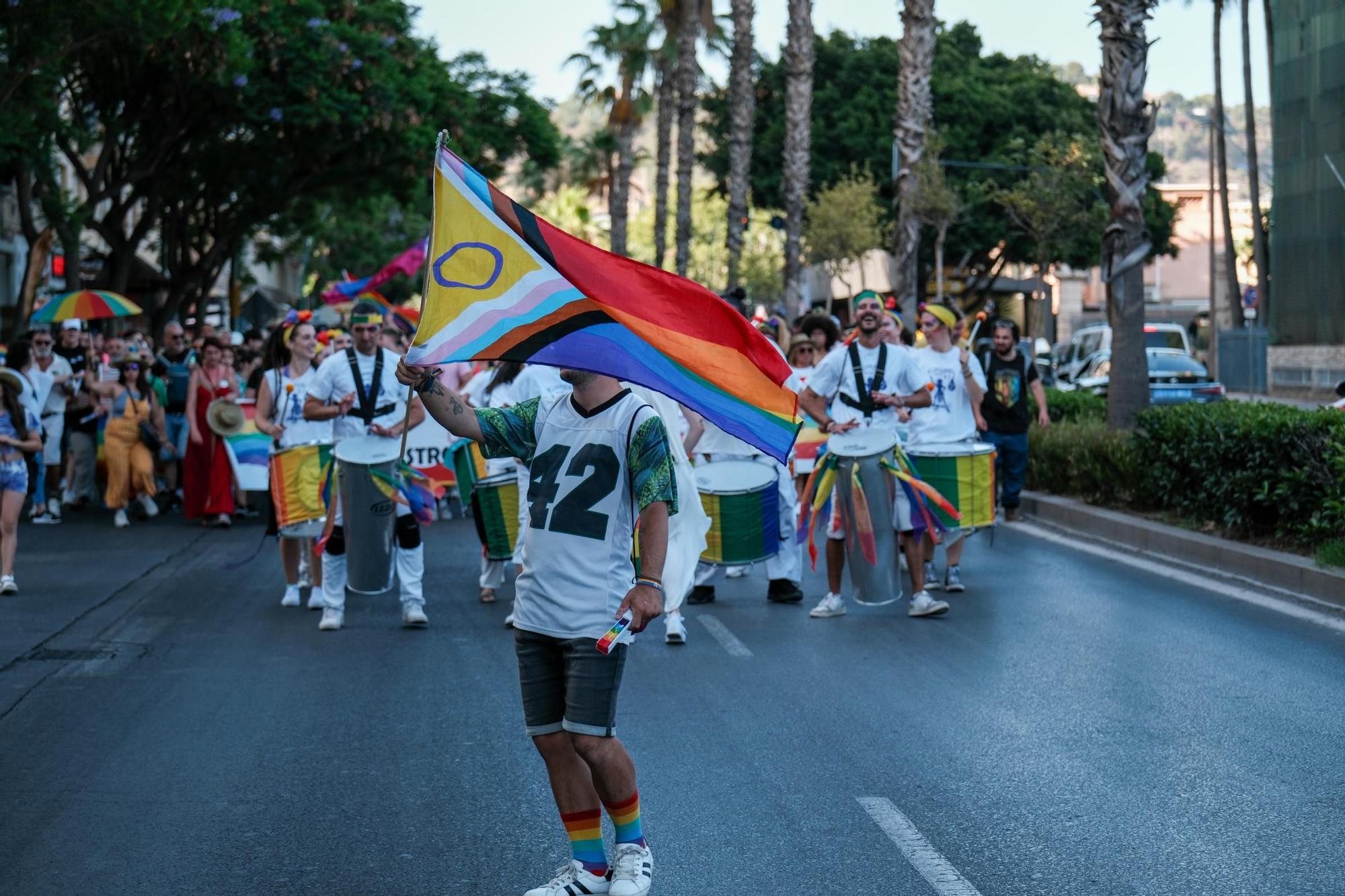 La marcha por el Día del Orgullo de Málaga 2024, en imágenes