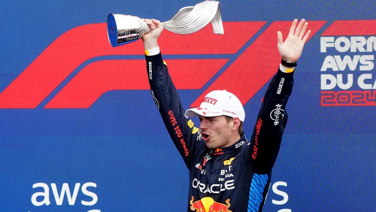 Max Verstappen , vencedor en Canadá