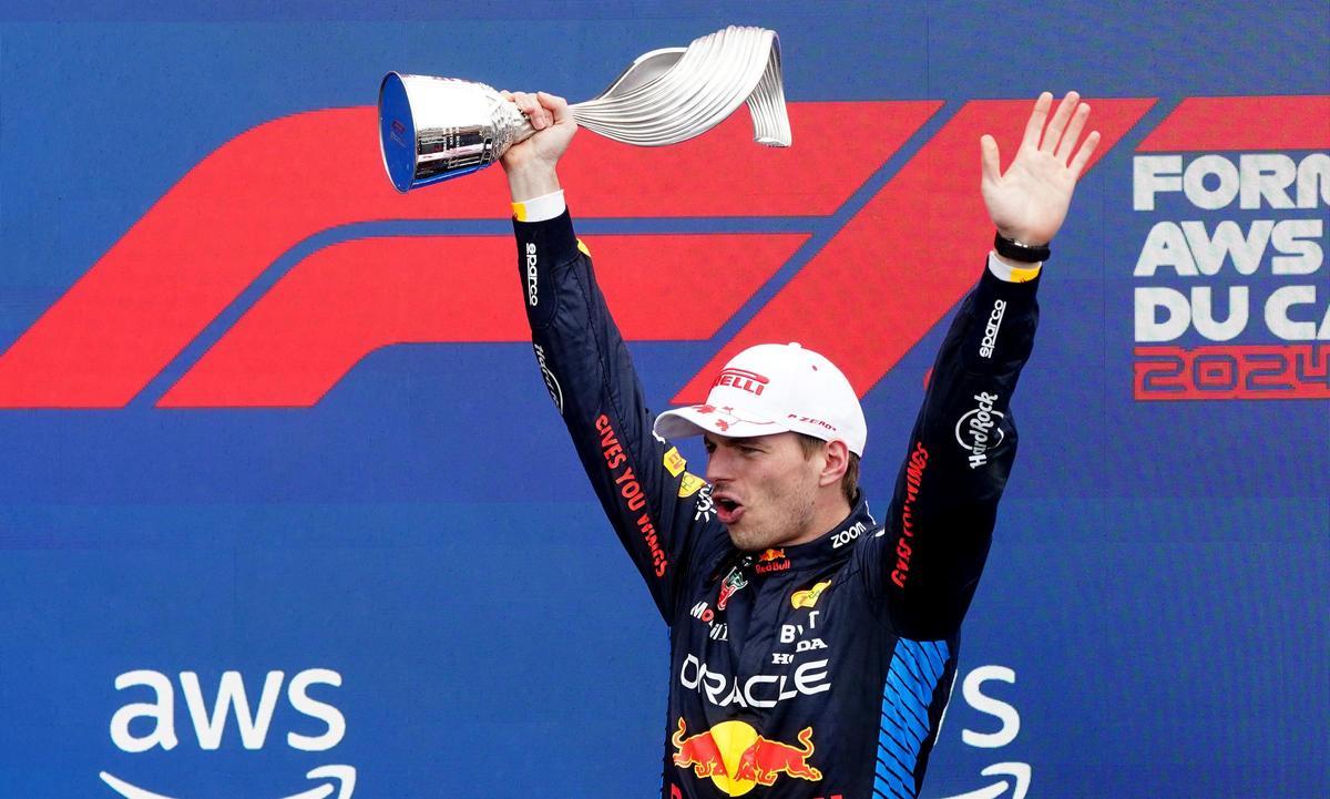 Max Verstappen , vencedor en Canadá