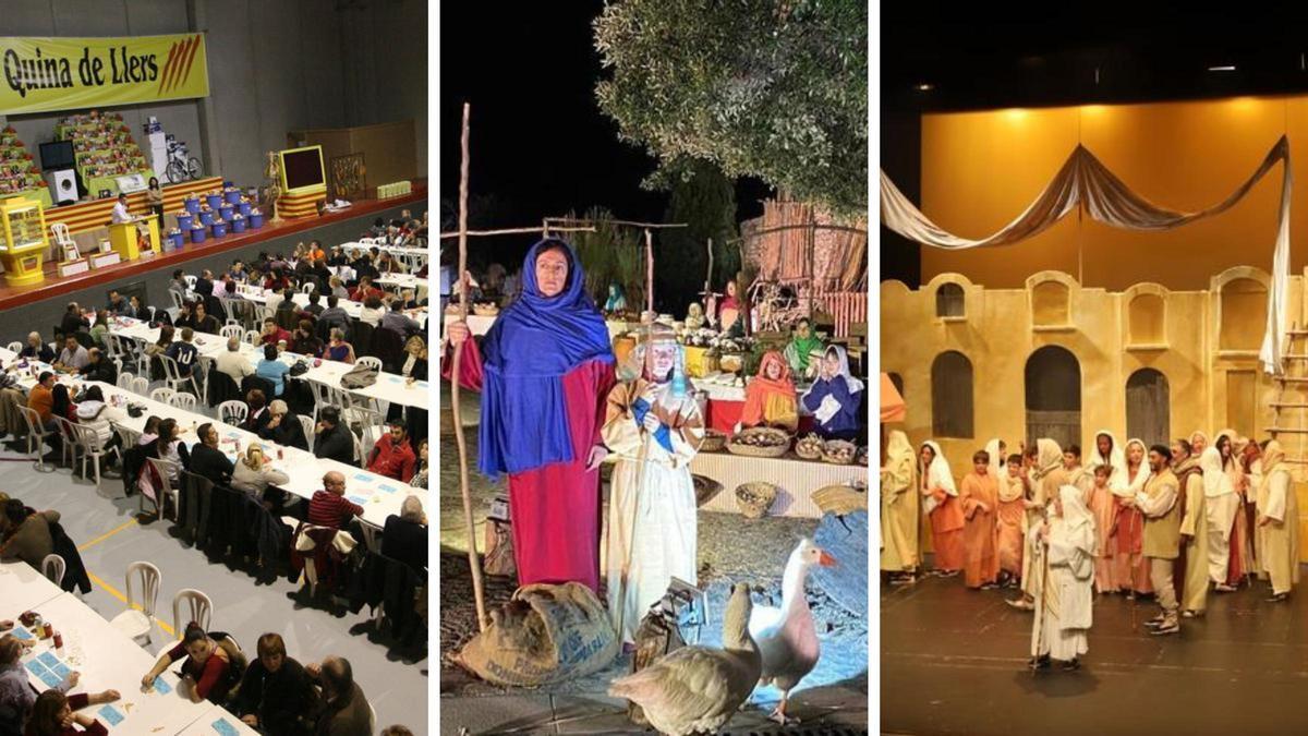 Quines, Pessebres vivents i Pastorets.