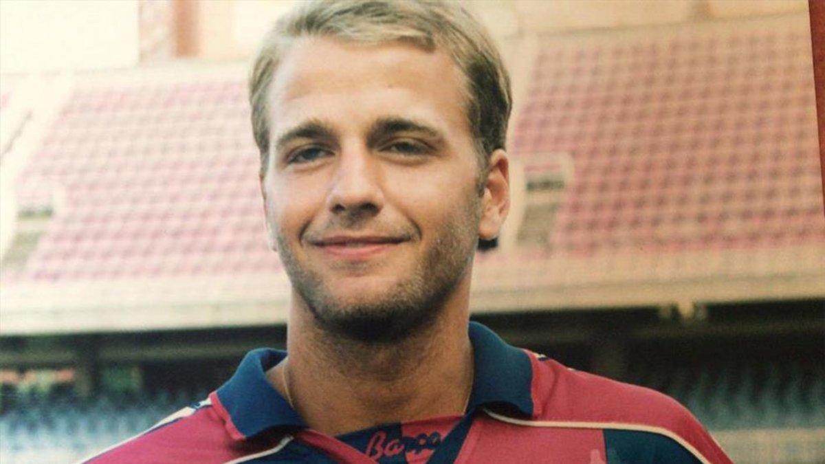 Xavier Vilajoana, en su etapa como jugador azulgrana