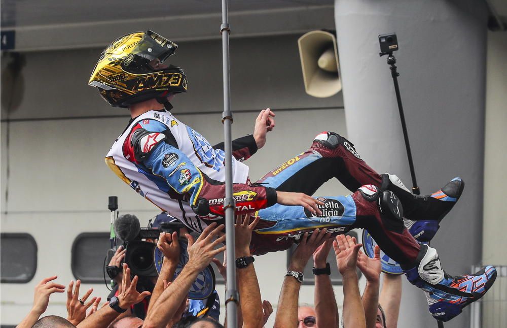 Álex Márquez, campeón de Moto2.