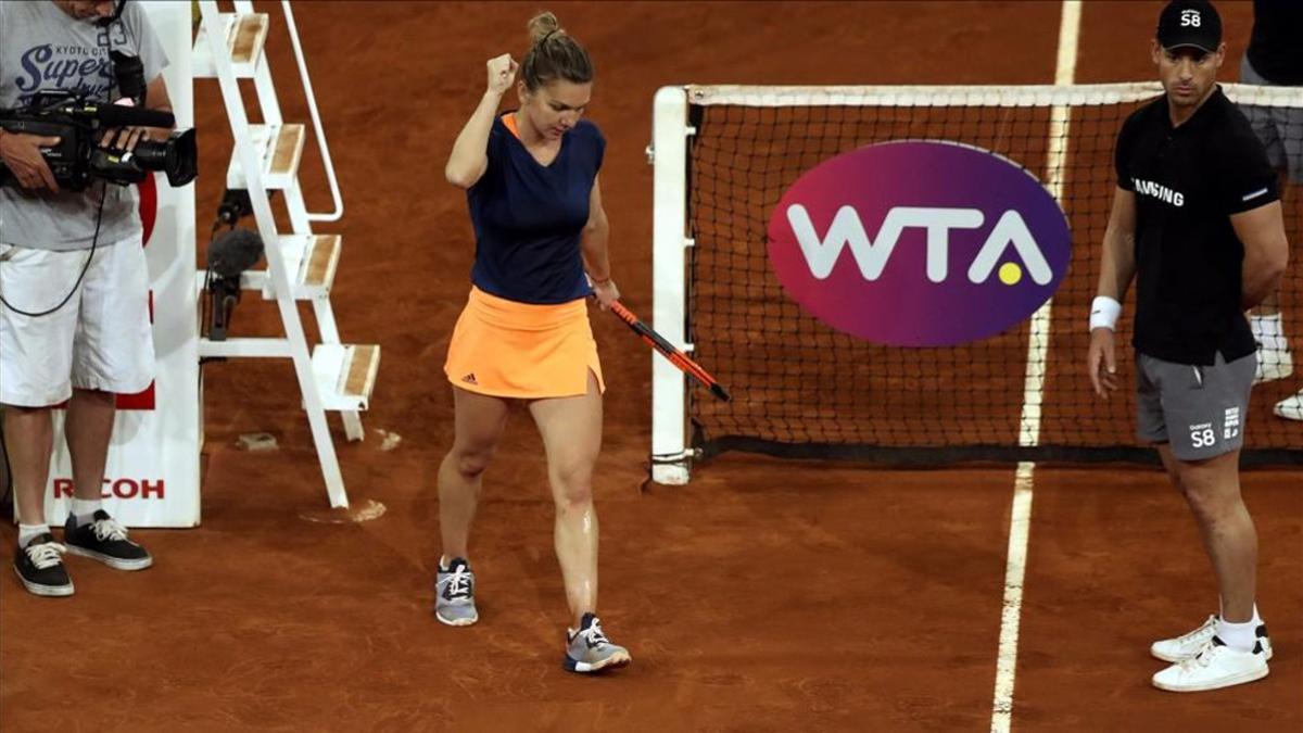 Simona Halep, finalista por tercera vez