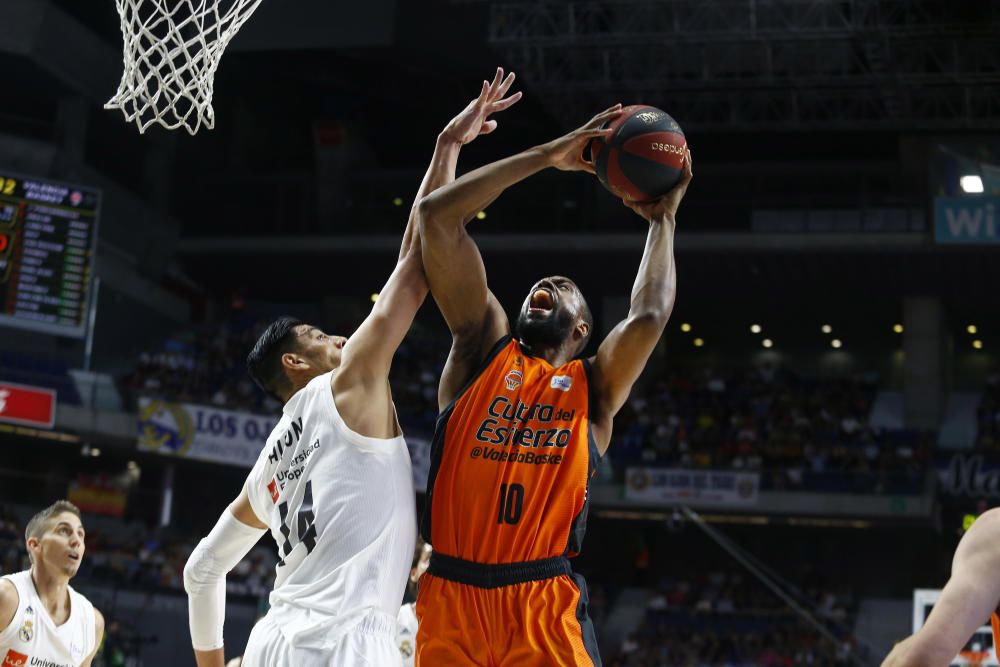 Segundo partido playoffs Real Madrid-Valencia Bask