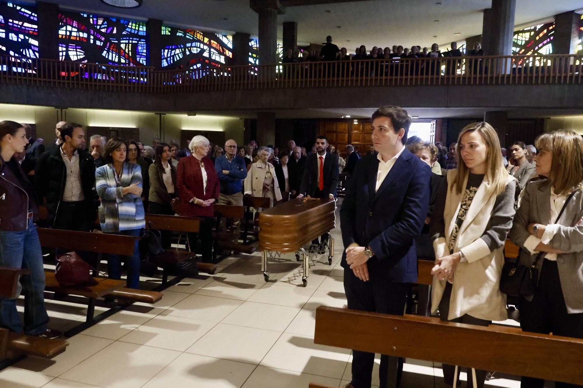 Funeral de José Manuel Espinosa, "Epi", exjugador del Sporting