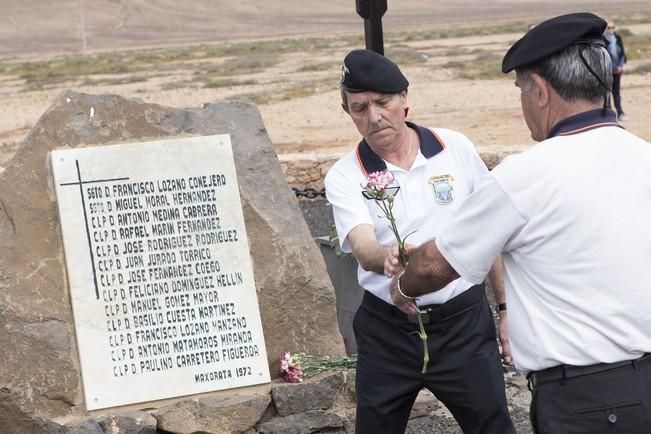 FUERTEVENTURA -  Homenaje a los legionarios paracaidistas en Tefia - 11-04-16