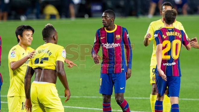 La mejores imágenes del partido entre el FC Barcelona y el Villarreal  LaLiga Santander disputado en el Camp Nou, en Barcelona.