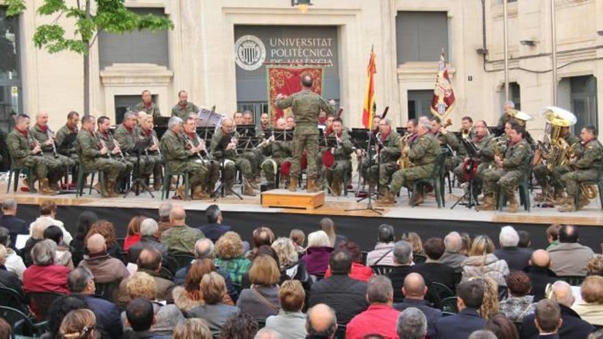 La Unidad de Música Militar de València homenajea a Alcoy y a la Música Nova