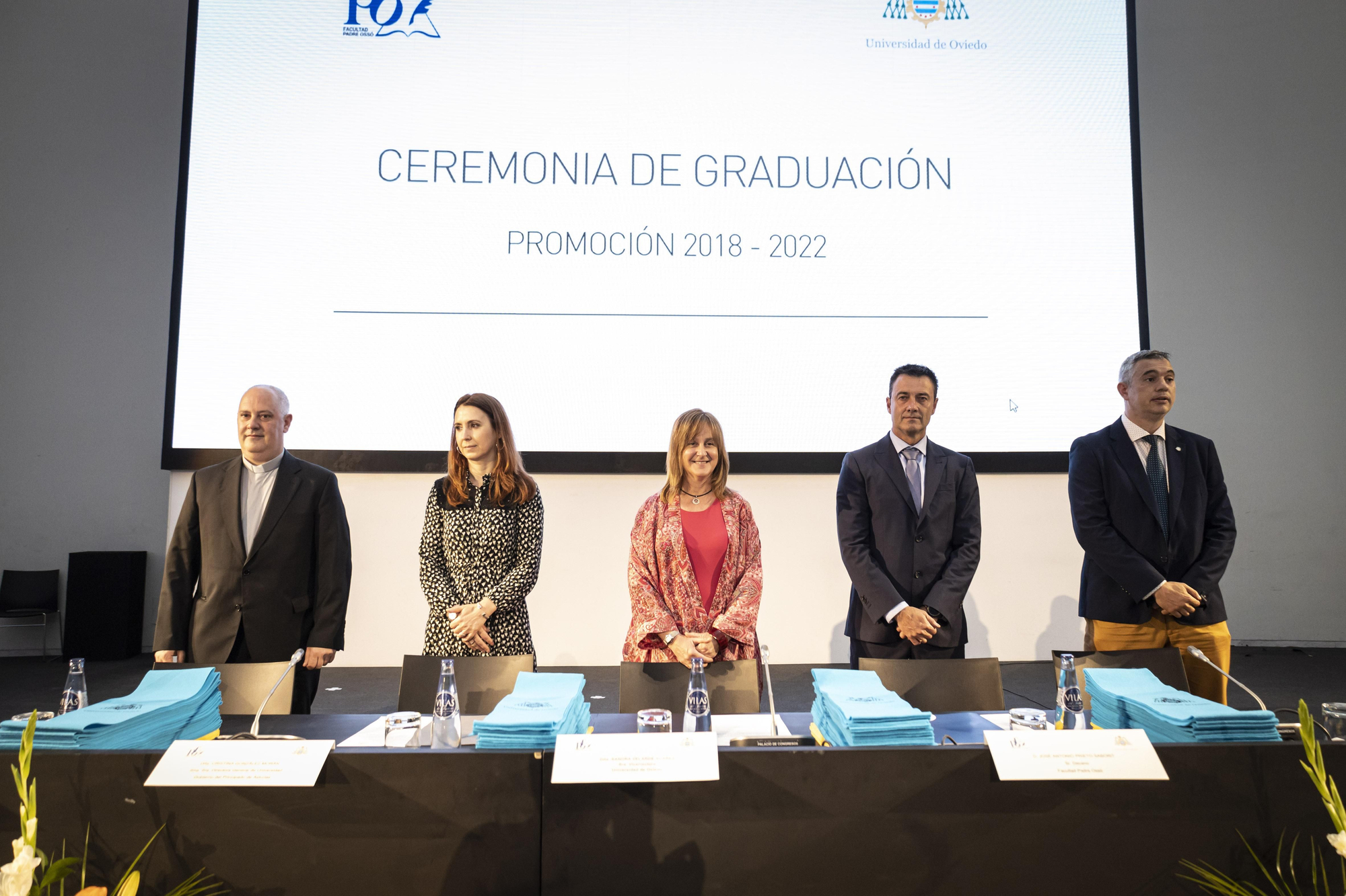 En imágenes: Así fue la ceremonia de graduación de la promoción 2018-2022 de la Facultad Padre-Ossó