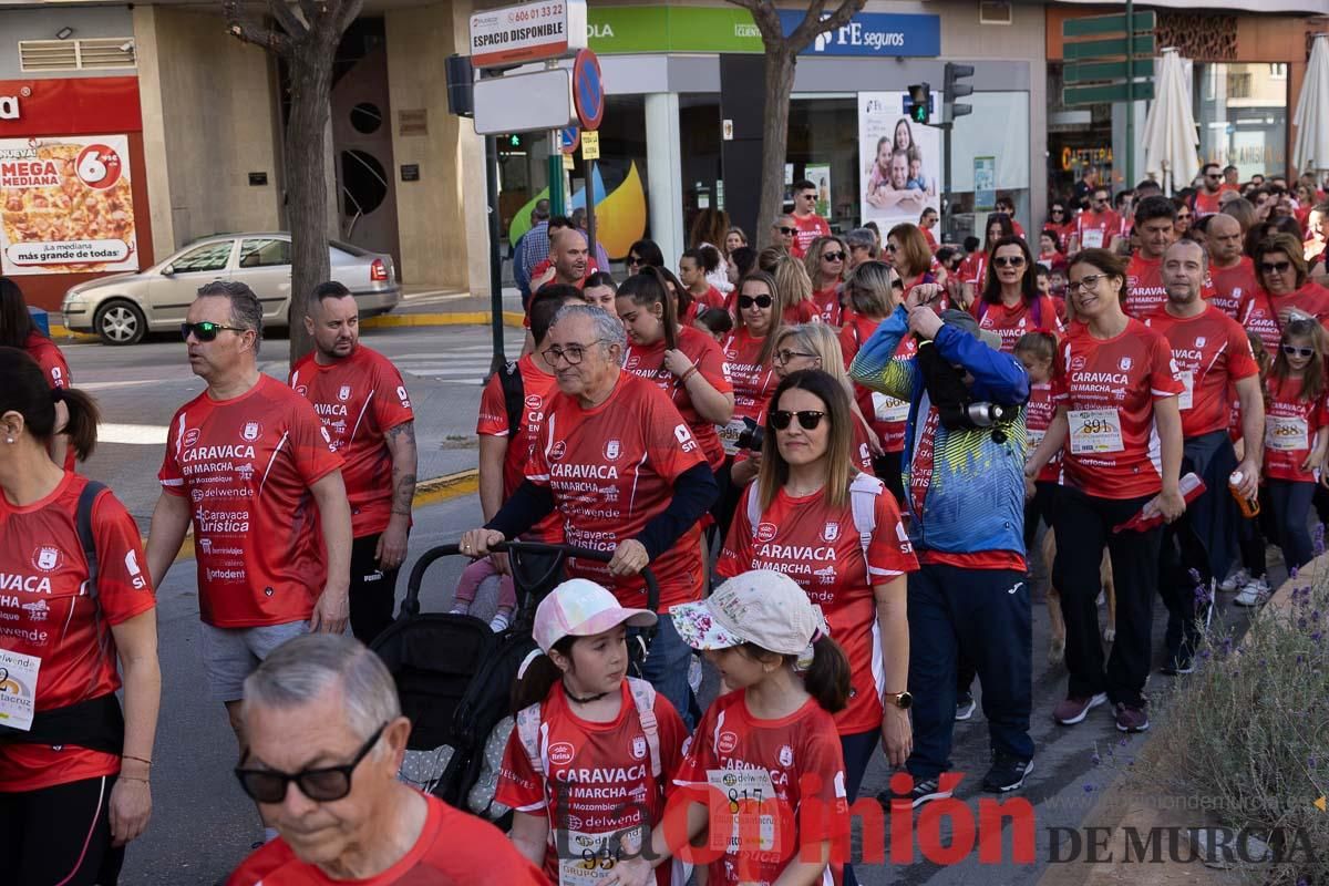 Marcha de la ONG Delwende en Caravaca