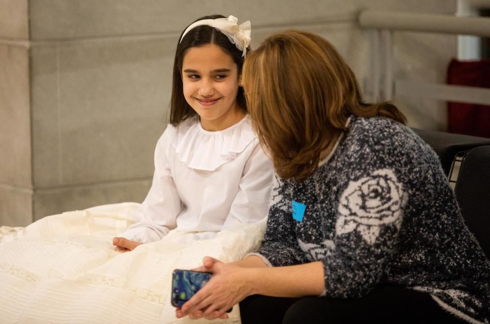 Ensayo de la exaltación de la falleras mayores de València 2019