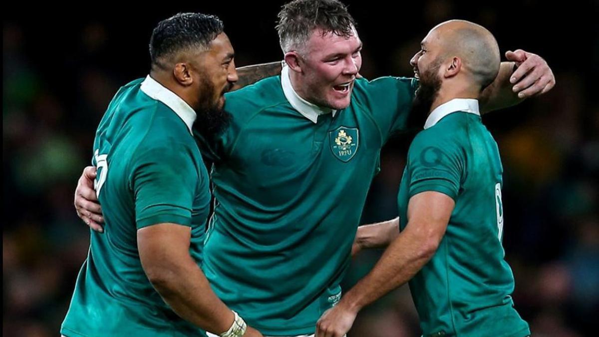 Akee, O'Mahony y Gibson-Park celebran un ensayo de Irlanda