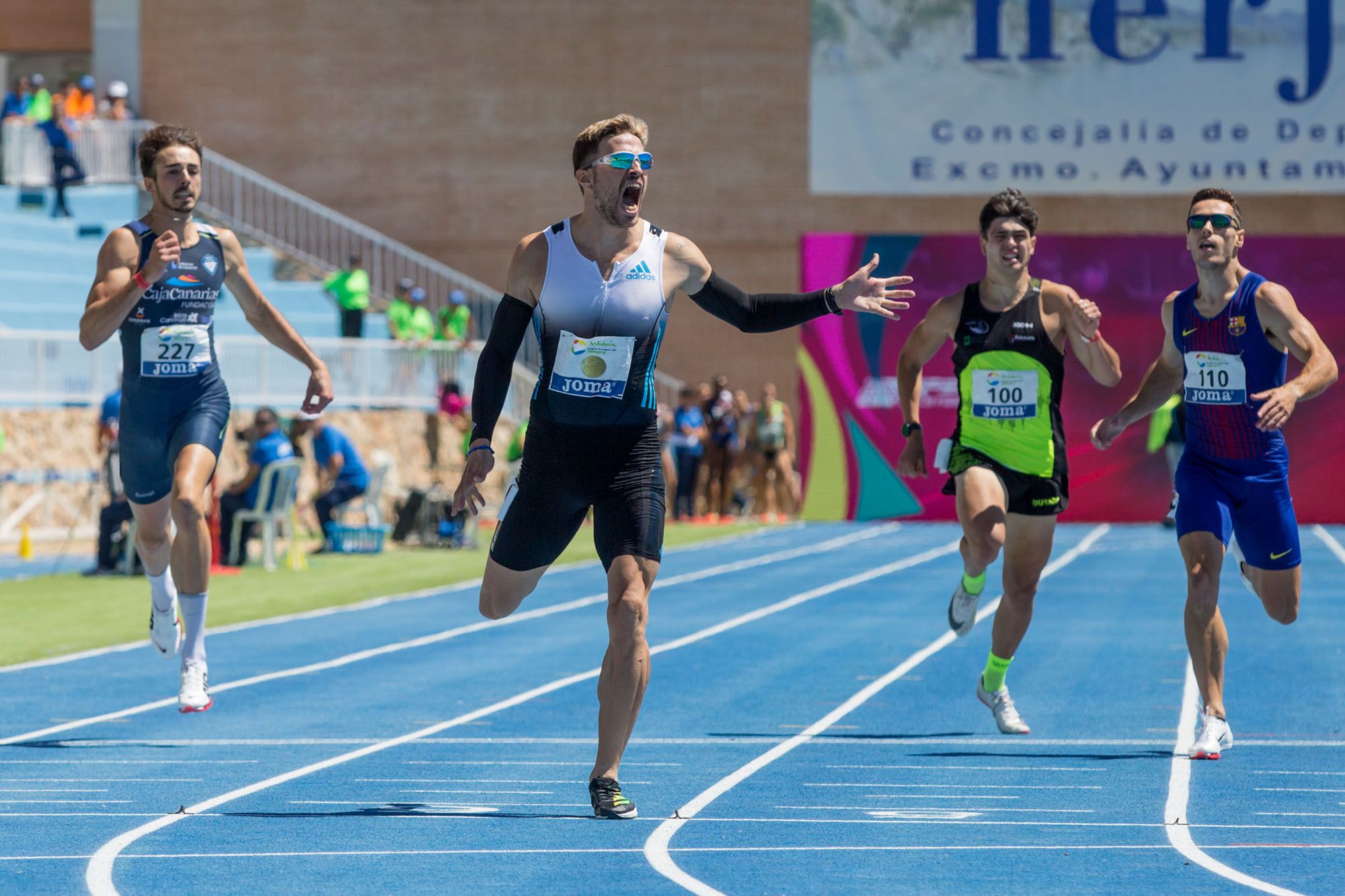 El campeonato nacional de atletismo de Nerja, en imágenes