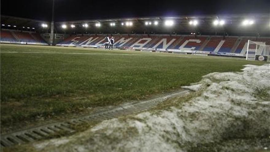 Contra el Numancia y la nieve