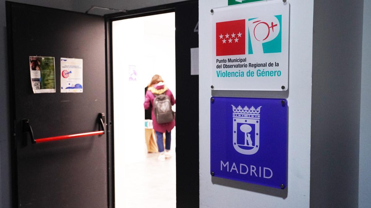 Uno de los puntos municipales del observatorio regional violencia de género de Madrid.