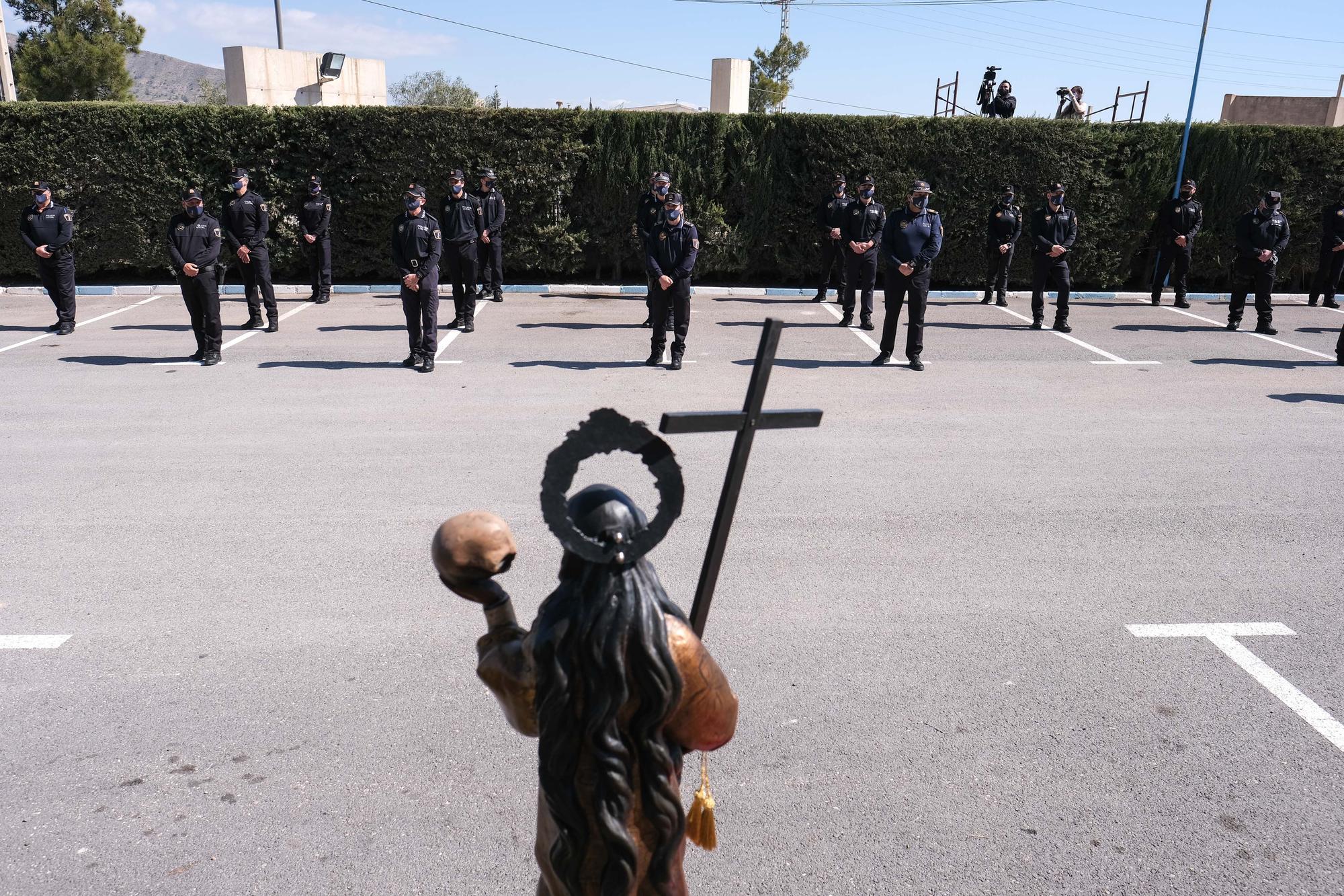 Novelda celebra el Día de la Policía Local en el 160 aniversario de su creación