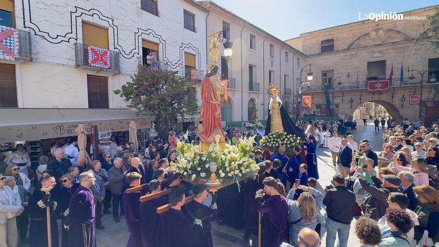 Así se ha vivido la procesión del Resucitado en Caravaca