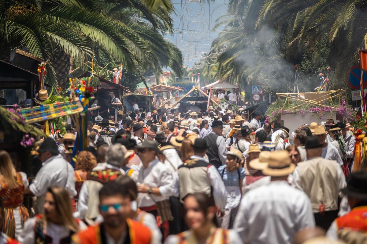 Image from last year's pilgrimage to Los Realejos.