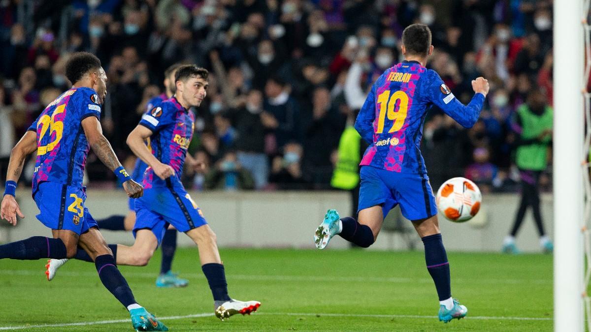 FC Barcelona - Nápoles | El gol de Ferran Torres