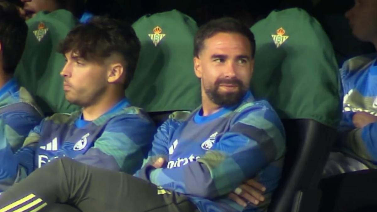 Así fue la noche de Dani Carvajal en La Cartuja