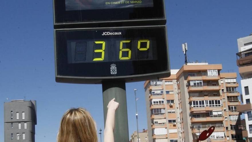 Los termómetros marcaron ayer hasta 36 grados