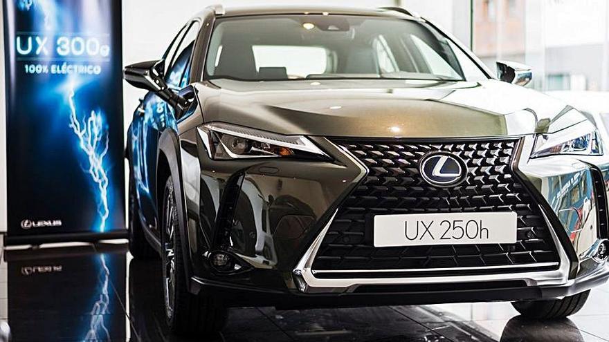 Un modelo de Lexus UX 250h. | foto cedida a Lne