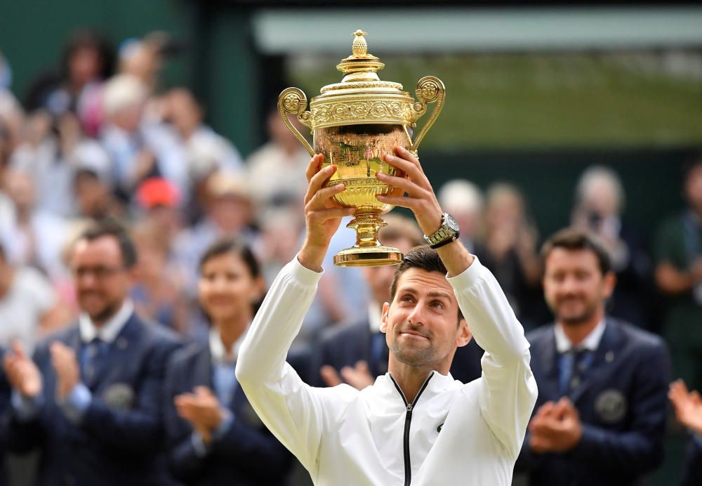 Djokovic gana ante Federer su quinto Wimbledon