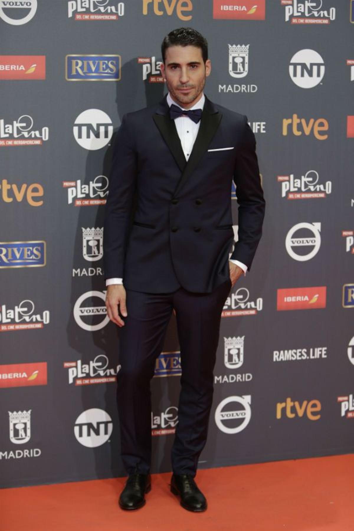 Miguel Ángel Silvestre en los Premios Platino 2017