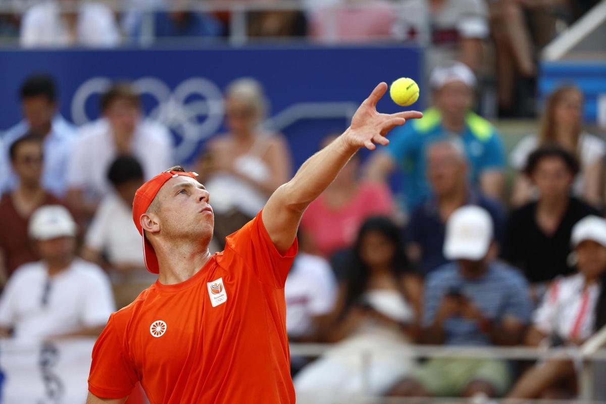 El partido entre Griekspoor y Alcaraz, en imágenes