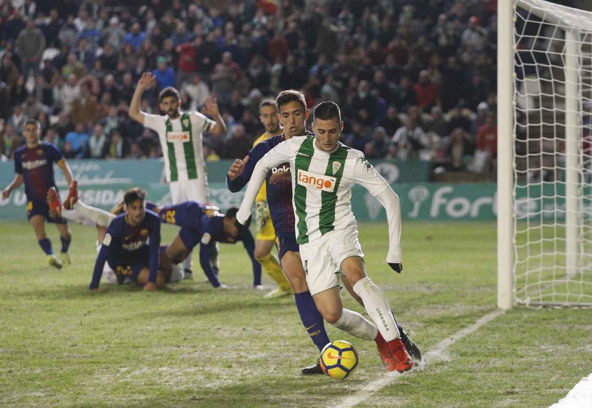 El partido Córdoba-Barcelona B, en imágenes