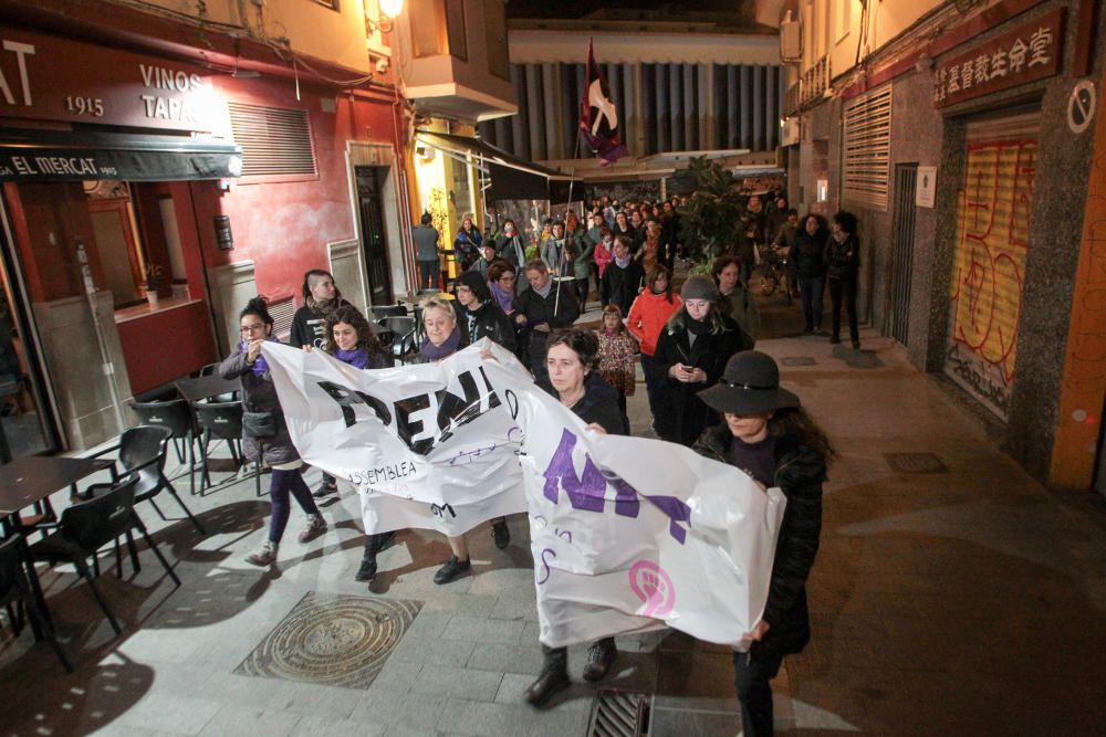 Marcha feminista en València