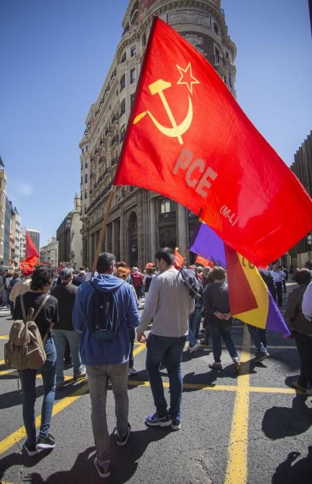 Manifestación del Día del Trabajo en València