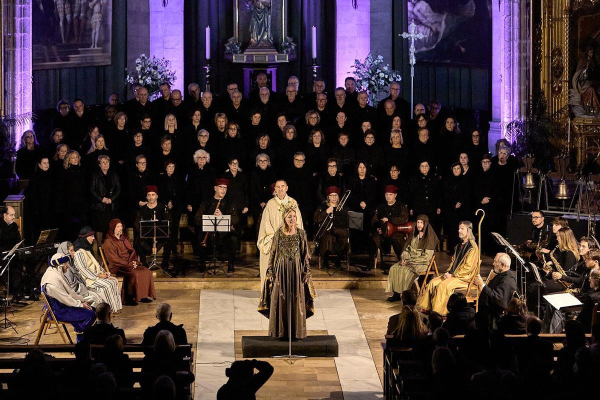 MOMENT DE LA REPRESENTACIÓ DEL CANT DE LA SIBI.LA: L’Ordo prophetarum.