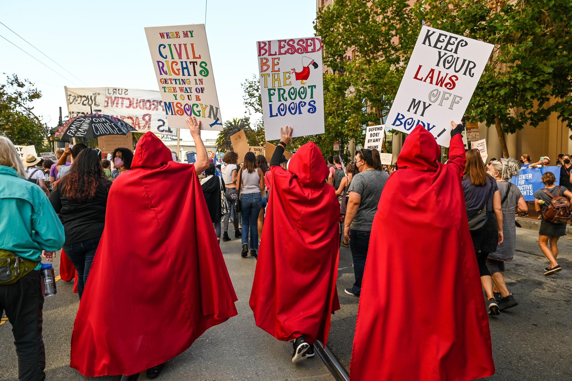 Archivo - Manifestación a favor del aborto en San Francisco (EEUU).