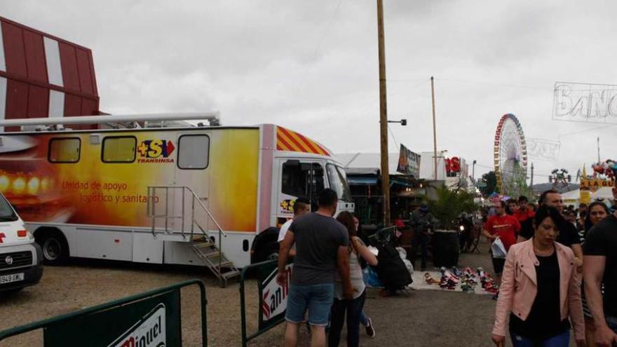 nuevo puesto sanitario avanzado. La &quot;Semana negra&quot; cuenta desde el pasado fin de semana con un nuevo puesto sanitario instalado en la zona de seguridad del recinto.